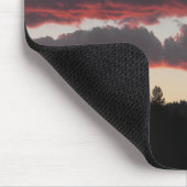 Friedliche Bergmomente... Mousepad (Ecke)
