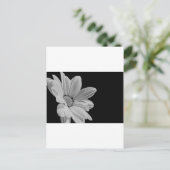 Friedliche Blumen Postkarte (Stehend Vorderseite)