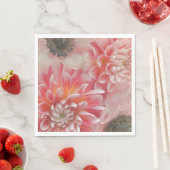 Friedliche Blüten Serviette (Beispiel)