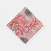 Friedliche Blüten Serviette (Ecke)