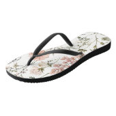 Friedliche Blütenblätter Badesandalen (Schrägansicht)