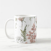 Friedliche Blütenblätter Kaffeetasse (Links)