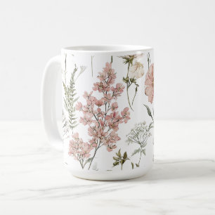 Friedliche Blütenblätter Kaffeetasse