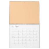 Friedliche Blütenblätter Kalender (Mär 2027)