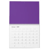 Friedliche Blütenblätter Kalender (Jan 2027)