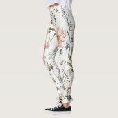 Friedliche Blütenblätter Leggings (Links)