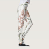 Friedliche Blütenblätter Leggings (Rechts)