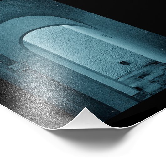 Friedliche Bögen Fotodruck (Ecke)