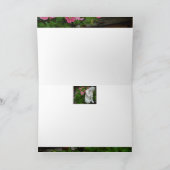 Friedliche Buddha-Gruß-Karte Karte (Innenseite)