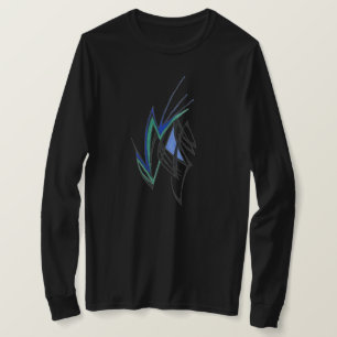 Friedliche Bunte Abstrakte Stammes-Tattoo-Kunst T-Shirt