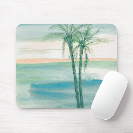 Friedliche Dämmerung tropisch Mousepad (Mit Mouse)