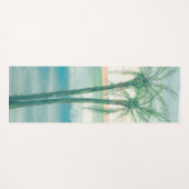 Friedliche Dämmerung tropisch Yogamatte (Vorderseite (Horizontal))