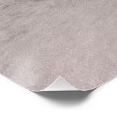 Friedliche Eisbär-Arktis-Natur-Illustration Poster (Ecke)