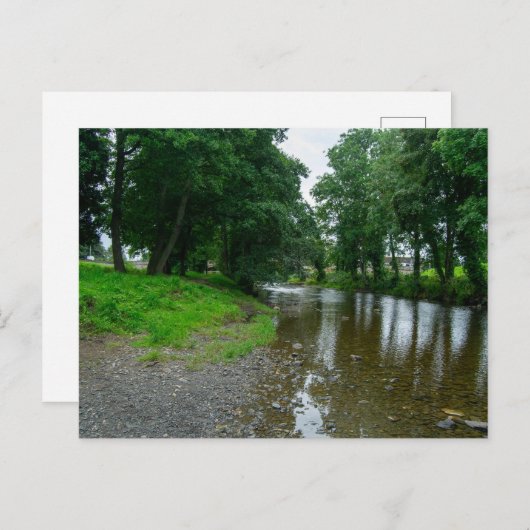 Friedliche Elwy-Küste in St. Asaph Postkarte (Vorne/Hinten)