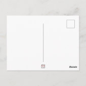 Friedliche Erde Postkarte (Rückseite)