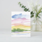 Friedliche Erinnerungen Postkarte (Stehend Vorderseite)