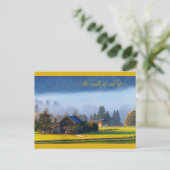 friedliche Farm Postkarte (Stehend Vorderseite)