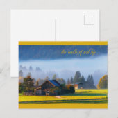 friedliche Farm Postkarte (Vorne/Hinten)