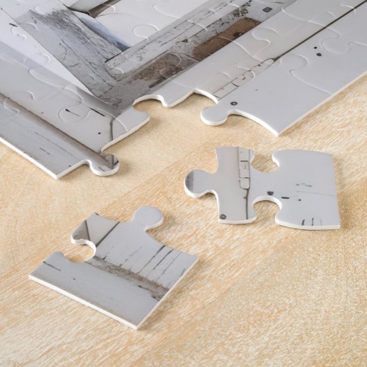 Friedliche Fensteransicht Puzzle (Seite)