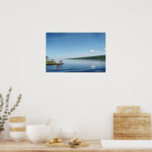 Friedliche Fischer Poster (Küche)