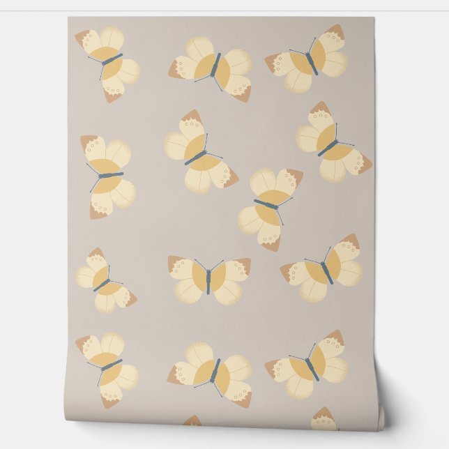 Friedliche Flugfläche Tapete (Abrollen)