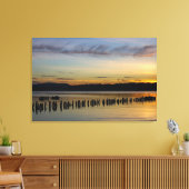 Friedliche Flusslandschaft Leinwanddruck (Insitu (Wohnzimmer))