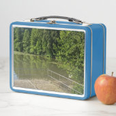Friedliche Flussufer-Naturlandschaft Lunch Box (Beispiel)