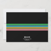 Friedliche Foto-Karten, Joy & Liebe Feiertagskarte (Rückseite)