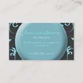 Friedliche Freude des Wellness-Center-311 Visitenkarte (Rückseite)