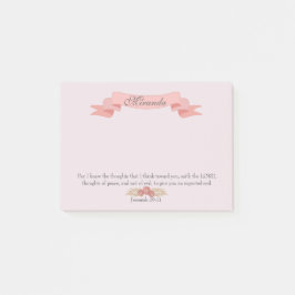 Friedliche Gedanken christlich Post-it Klebezettel