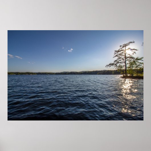 Friedliche Gewässer am Glen Lake Poster (Vorne)