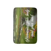 Friedliche Golfkunst Badematte (Vorderseite Vertikal)