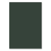 Friedliche grüne Aquarell-Tannen Tischnummer (Rückseite)