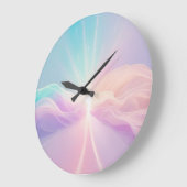 Friedliche Grünlandschaft - Ruhe im Freien Große Wanduhr (Winkel)