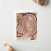 Friedliche Grüße Mitteilungskarte (Vorderseite/Rückseite Beispiel)