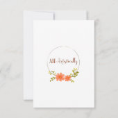 Friedliche Grüße Mitteilungskarte (Rückseite)