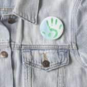 Friedliche Hand Button (Beispiel)
