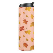 Friedliche Herbstblätter Thermosbecher (Nach links gedreht)