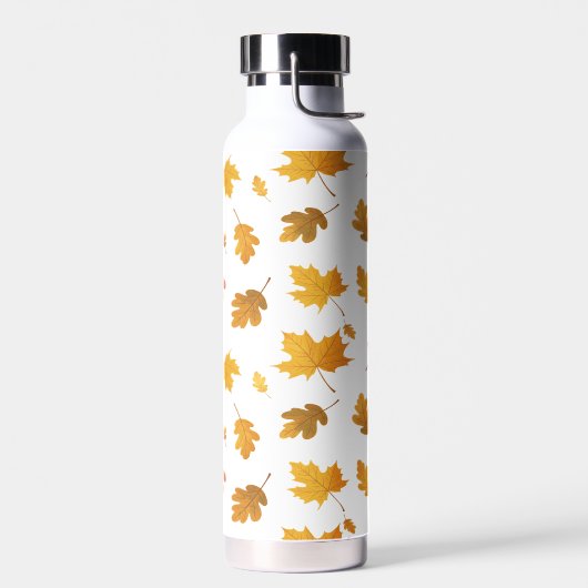 Friedliche Herbstblätter Trinkflasche (Links)