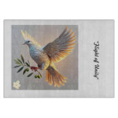 "Friedliche Herzschläge" Schneidebrett (Vorderseite)