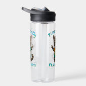 Friedliche Hippie Boho Kitten Vibes  Trinkflasche (Rechts)