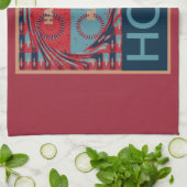 Friedliche Hoffnung: Ein beruhigendes Design Hakun Küchentuch (Gefaltet)