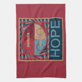 Friedliche Hoffnung: Ein beruhigendes Design Hakun Küchentuch (Vertikal)