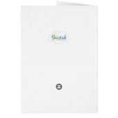 Friedliche Holiday Dove Card (Hinten)