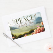 Friedliche Inspirierende Sticker "Frieden Findet D (Umschlag)
