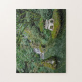 Friedliche japanische Gärten Puzzle (Vertikal)