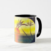 Friedliche Kaffee-Tasse Tasse (VorderseiteRechts)