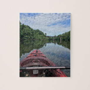 Friedliche Kajaktour-Puzzle Puzzle