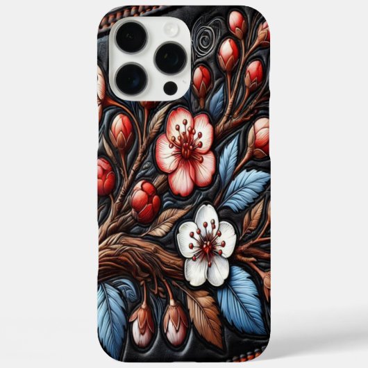 Friedliche Kirschblüten-Szene Case-Mate iPhone Hülle (Rückseite)