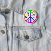 Friedliche Koexistenz Button (Beispiel)